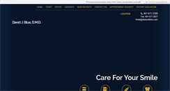 Desktop Screenshot of drdavidblue.com
